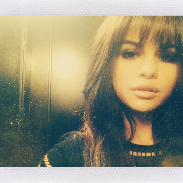 Selena Gomez Shows Off New Blunt Bangs 2