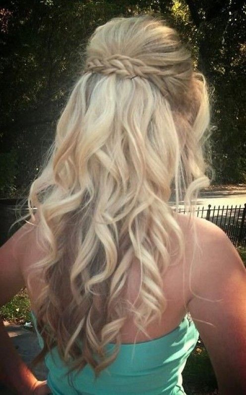 2015 Prom Hairstyles Half Up Half Down Prom Hairstyles